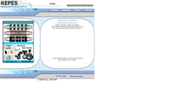 Desktop Screenshot of kepes.com
