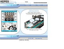 Tablet Screenshot of kepes.com